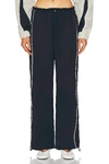 GRLFRND CINCHED WAIST WIDE LEG PANT