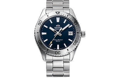 Pre-owned Orient Mako-40 Ra-ac0q02l10b Ra-ac0q02l Japanese Automatic Watch Sapphire Glass