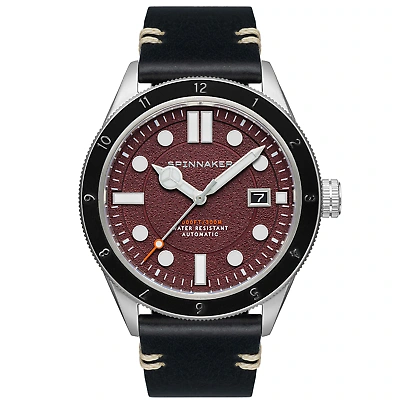 Pre-owned Spinnaker Cahill Automatic Malbec Watch - Brand