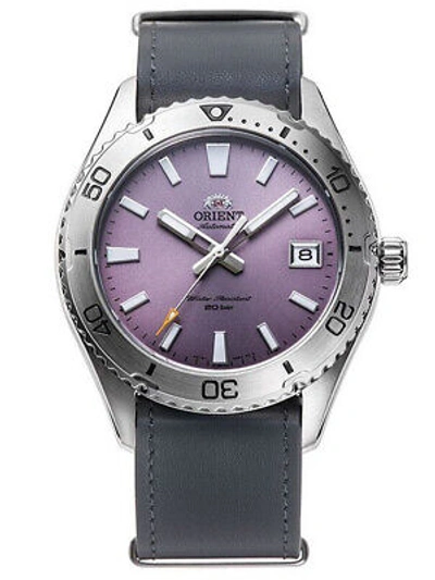 Pre-owned Orient Ra-ac0q07v10b Diver Automatic Watch 40mm 20atm