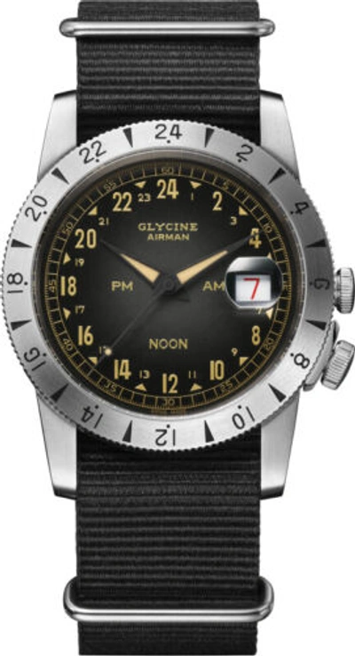 Pre-owned Glycine Men's Gl0478 Airman Vintage 40mm Automatic Watch