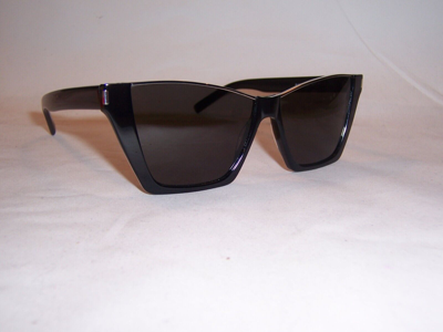 Pre-owned Saint Laurent Sunglasses Sl 369 Kate 001 Black/black Authentic 369