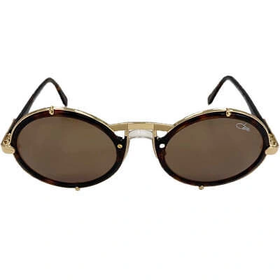 Pre-owned Cazal Sunglasses  Legends 644 007 53 12 (24) 140 Tortoise Gold Brown Lens 100% Au