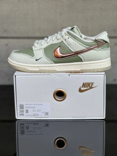 Pre-owned Nike Dunk Low Retro Kyler Murray Be 1 Of One Fq0269-001 Sizes 7-12 In Hand In Green
