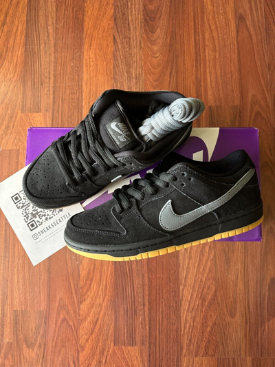 Pre-owned Nike Sb Dunk Low Fog (2023) Size 6.5m/8w Bq6817-010 - Fast Shipping In Black