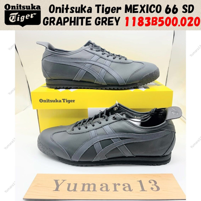 Pre-owned Onitsuka Tiger Mexico 66 Sd Graphite Grey 1183b500.020 Us 4-14 Brand In Gray