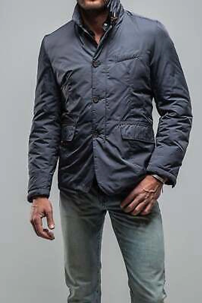 Pre-owned Gimos Gimo's Travel Jacket In Slate Blue