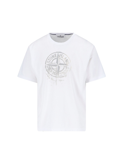 Stone Island T-shirts And Polos In Grey