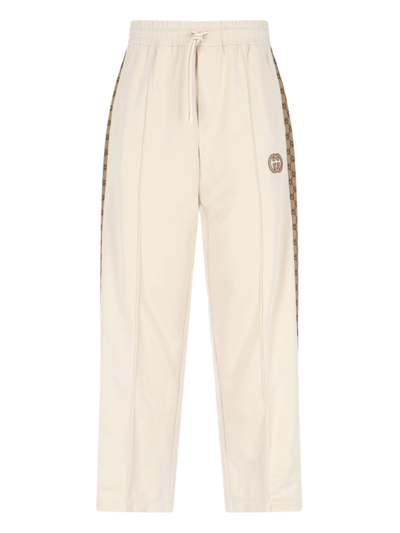 Gucci 'gg' Pants In Cream