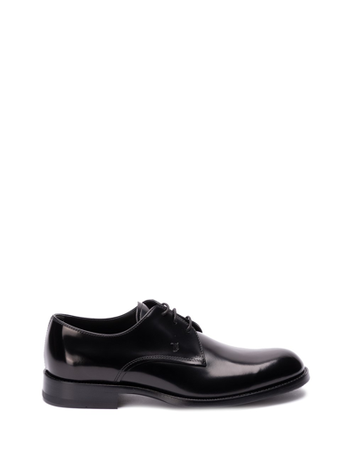 Tod's Lace-up Shoes In Black  