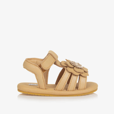 Donsje Baby Sandalen Tuti Fields Aus Leder In Beige
