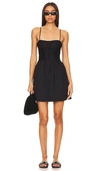 Faithfull The Brand Women's L'oasis Rhea Minidress In Black