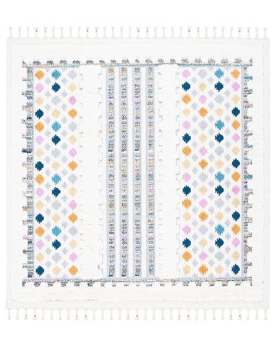 SAFAVIEH SAFAVIEH MOROCCAN FRINGE SHAG AREA RUG
