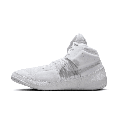 Nike Unisex Fury Wrestling Shoes In White