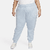 Nike Women's  Sportswear Phoenix Fleece High-waisted Jogger Pants (plus Size) In Blue