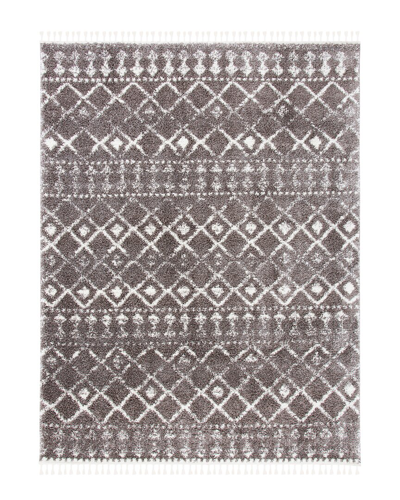 Safavieh Berber Fringe Shag Area Rug In Brown