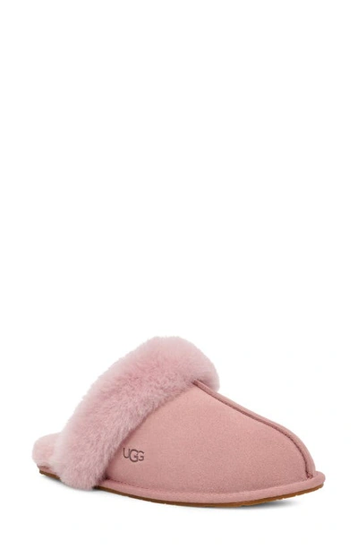 Ugg Scuffette Ii Womens Suede Comfort Slip-on Slippers In Pink