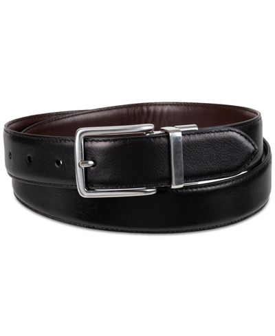 Cole Haan Men's Reversible Dress Belt In Charcoal