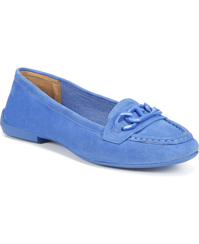 Franco Sarto Farah Loafers In Blue Suede