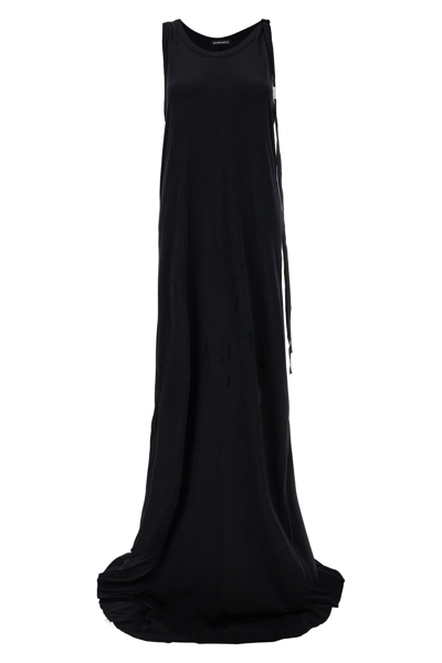 Ann Demeulemeester X-long Dress In Black
