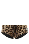 DOLCE & GABBANA DOLCE & GABBANA MAN PRINTED STRETCH NYLON SWIMMING BRIEF