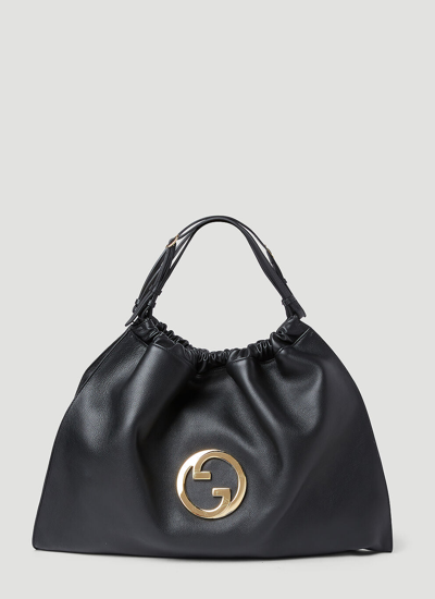 Gucci Blondie Large Tote Bag In Black