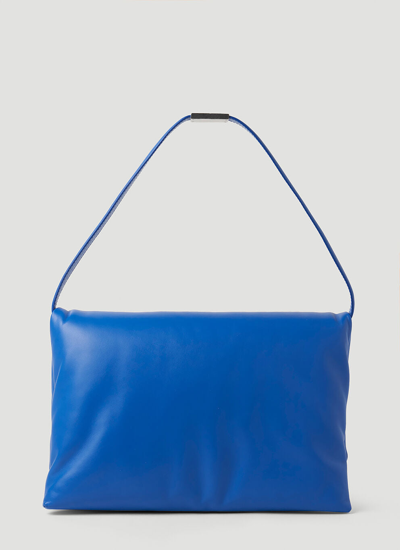Marni Women Prisma Small Shoulder Bag In Blue