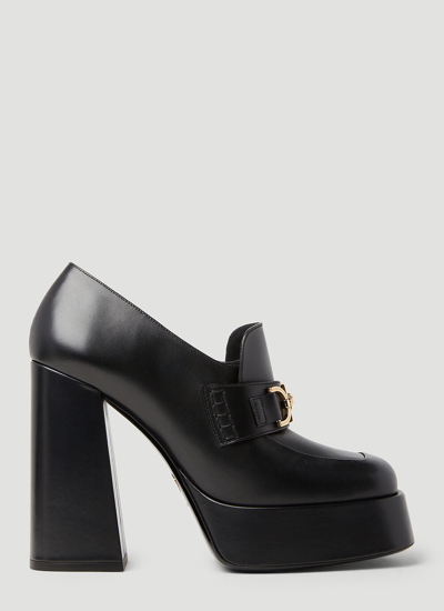 Versace Aevitas Platform Heels In Black