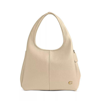 Coach Lana Shoulder Bag In Brass/ivory