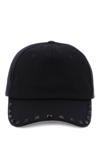 Valentino Garavani Rockstud Curved Peak Baseball Cap