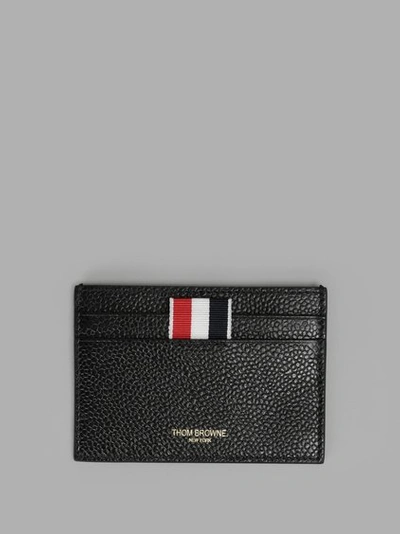 Thom Browne Unisex Black Wallets & Cardholders