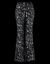 MICHAEL KORS Leopard Embroidered Flare Trouser