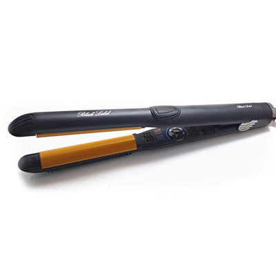 Iso Beauty Black Label Professional Round 1" Infrared & Nano Tech Solid Ceramic Flat Iron