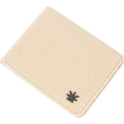 8000kicks Stealth Hemp Wallet In Beige