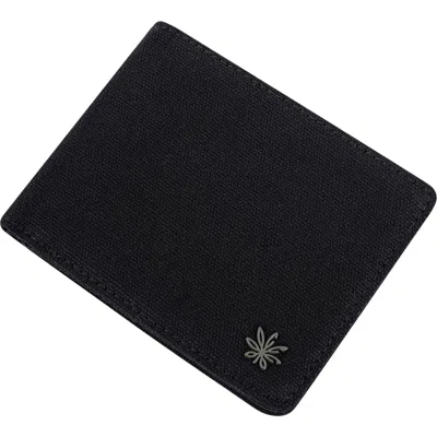 8000kicks Stealth Hemp Wallet In Black
