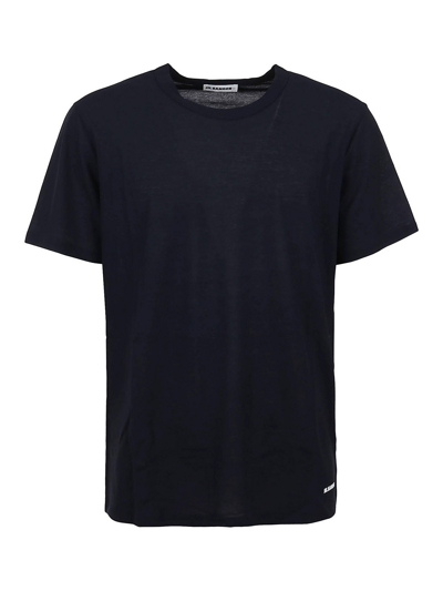 JIL SANDER CAMISETA - AZUL OSCURO