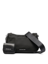 Michael Kors Jet Set Nylon Bag With Zip And Strap In Black