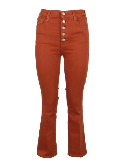J Brand Lillie Jeans In Orange