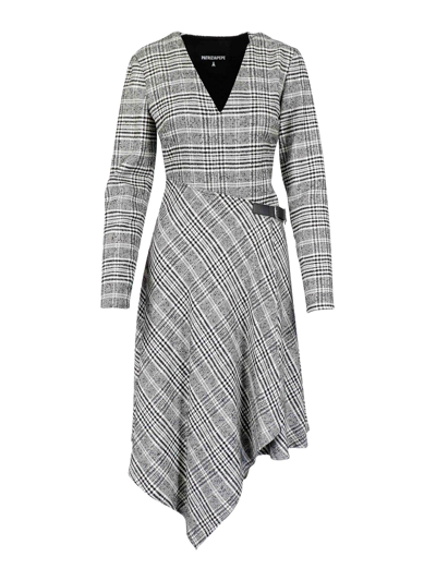 Patrizia Pepe Midi Dresses In Grey