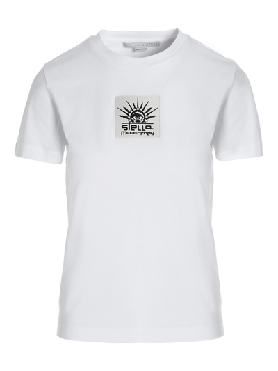 Stella Mccartney Logo T-shirt In White