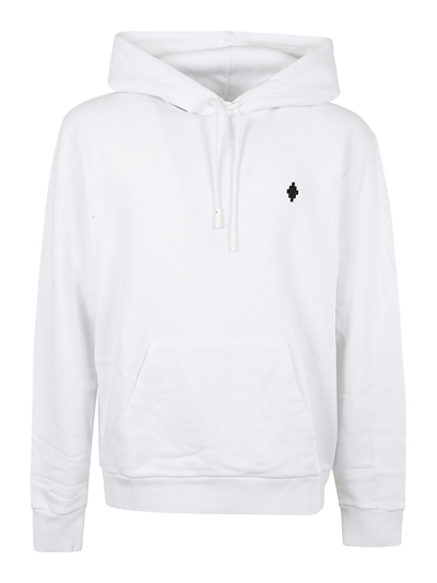 Marcelo Burlon County Of Milan Cotton Hoodie In White