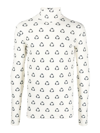 BOTTER PRINTED TURTLE-NECK SWEATER