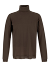 GOES BOTANICAL BROWN PULLOVER IN WOOL