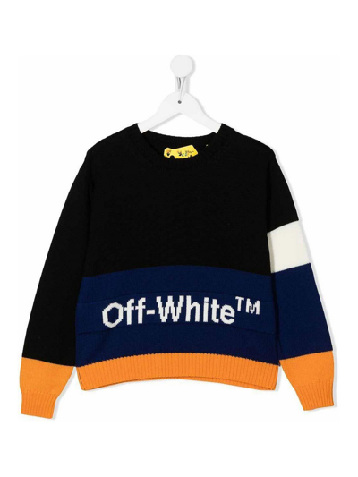 Off-white Kids' Sweatshirt In Black