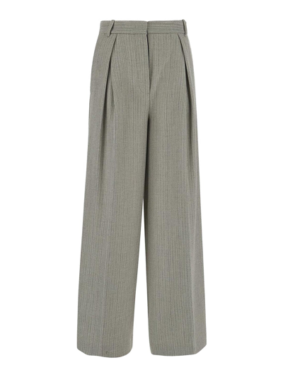 Erika Cavallini Casual Trousers In Grey
