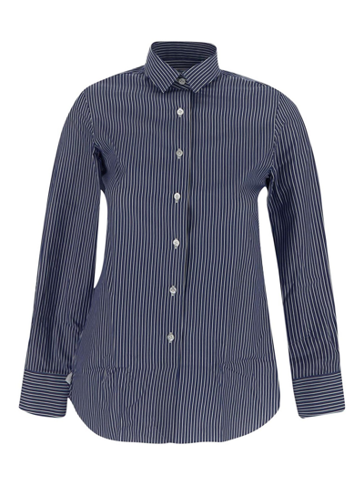 Finamore 1925 Shirt In Blue