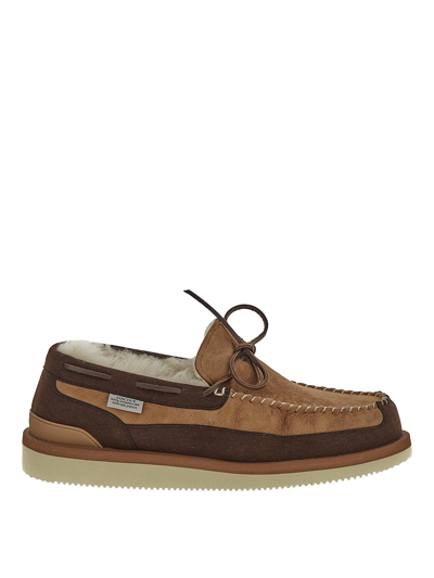 Suicoke Loafers In Brown