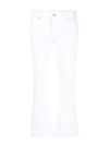 Dsquared2 Bootcut Cropped Trousers In White