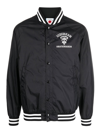Icecream Logo Bomber In Black