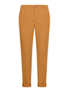 Incotex Pinces Trousers In Dark Brown